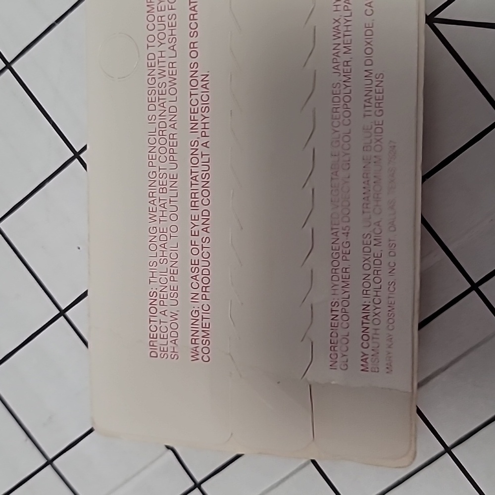 Mary Kay Eye Defining Pencil Vintage NIP Old Stock 0991 Teal  .04 oz - Picture 4 of 7